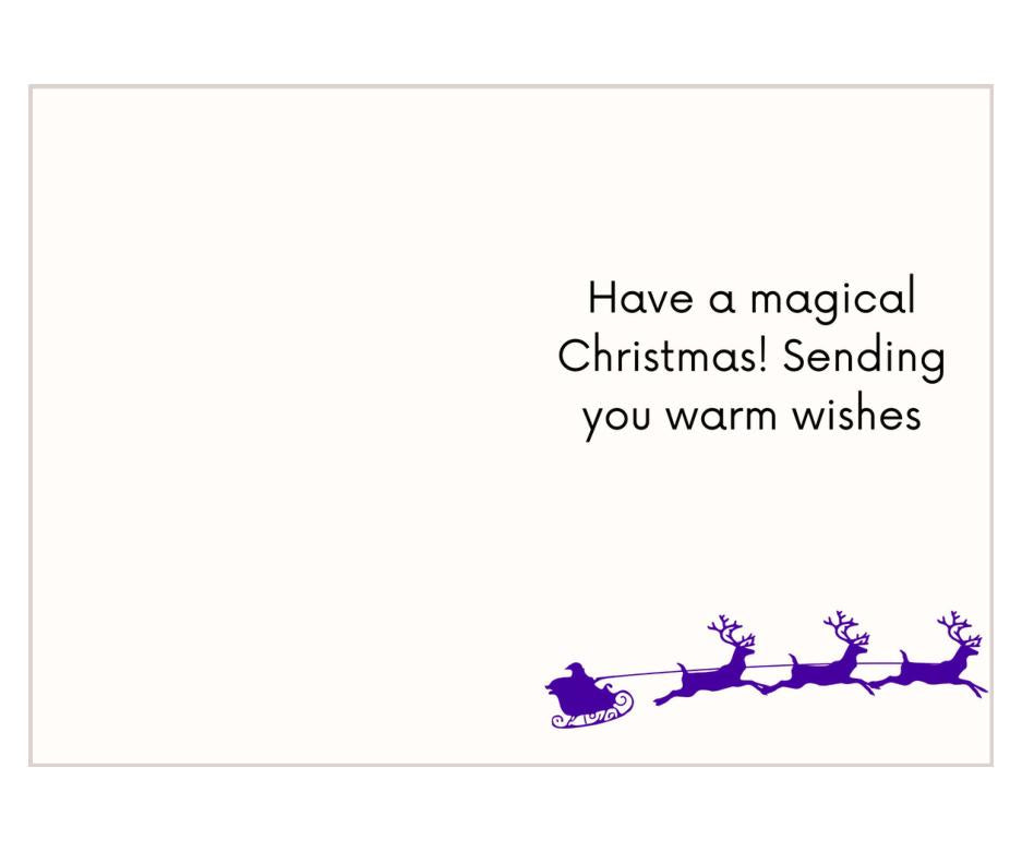 Merry Christmas - Golden Tree