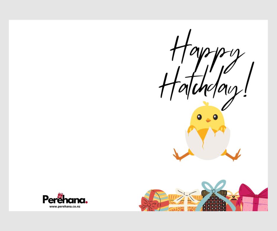 Happy Hatchday!