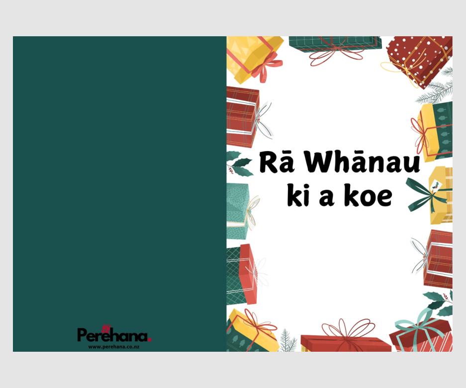 Rā Whānau Ki A Koe - Gifts