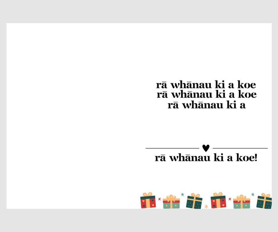 Rā Whānau Ki A Koe - Gifts