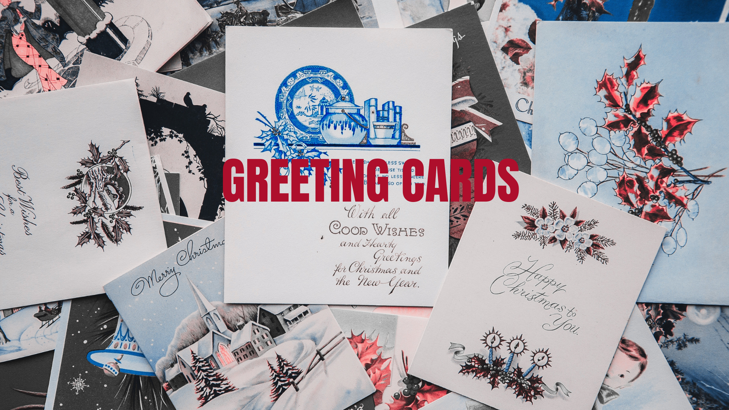 Greeting cards collection