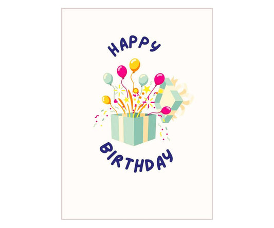 Happy Birthday - Gift Burst