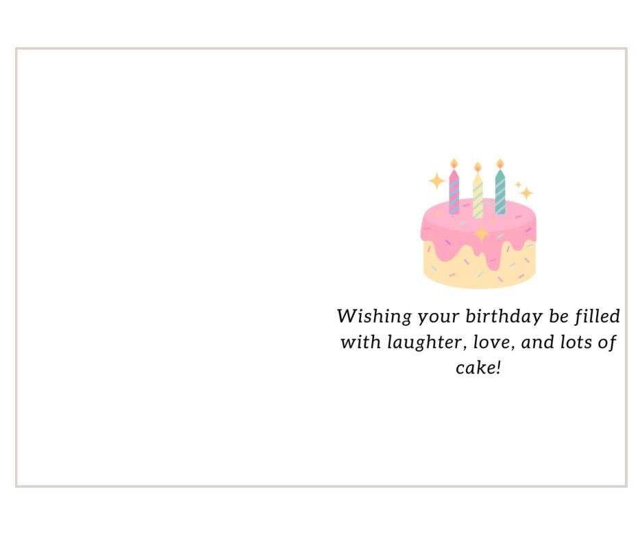 Rā Whānau ki a koe - Cake & Candles