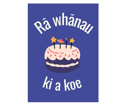 Rā Whānau ki a koe - Cake & Candles