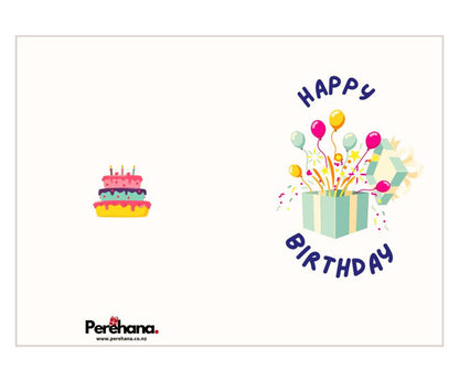 Happy Birthday - Gift Burst