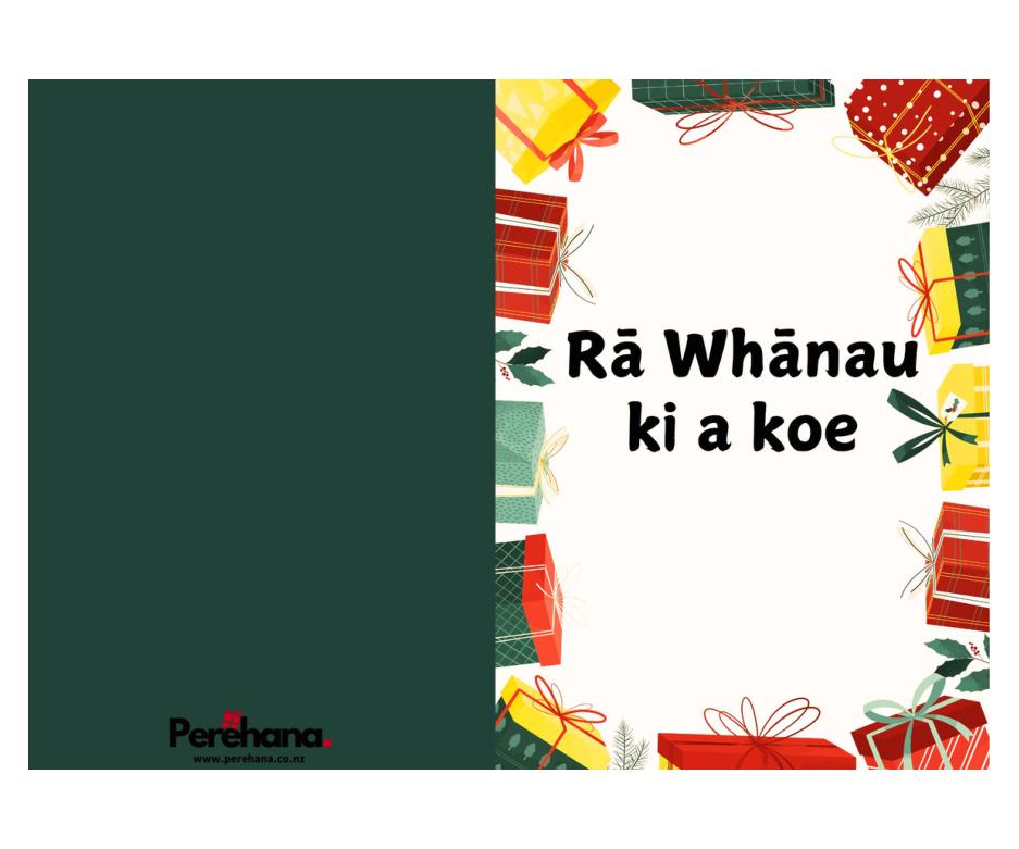 Rā Whānau ki a koe - Gifts & Song