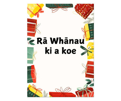 Rā Whānau ki a koe - Gifts & Song