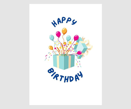 Happy Birthday Balloons