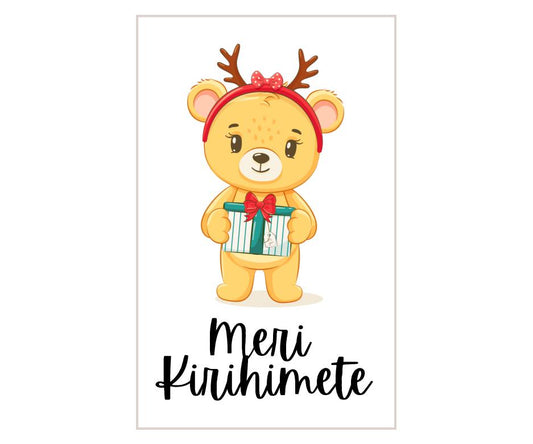 Meri Kirihimete – Festive Teddy