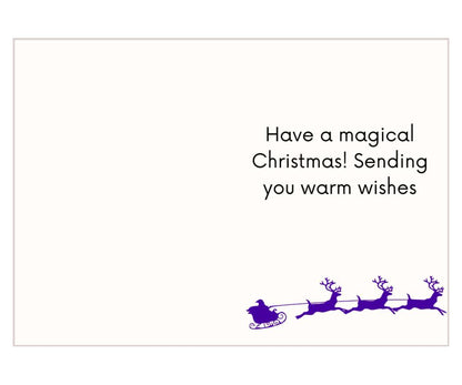 Merry Christmas - Golden Tree