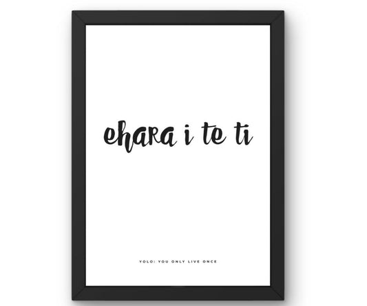 Ehara i te tī!