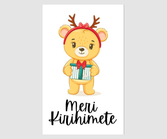 Meri Kirihimete Teddy Antlers