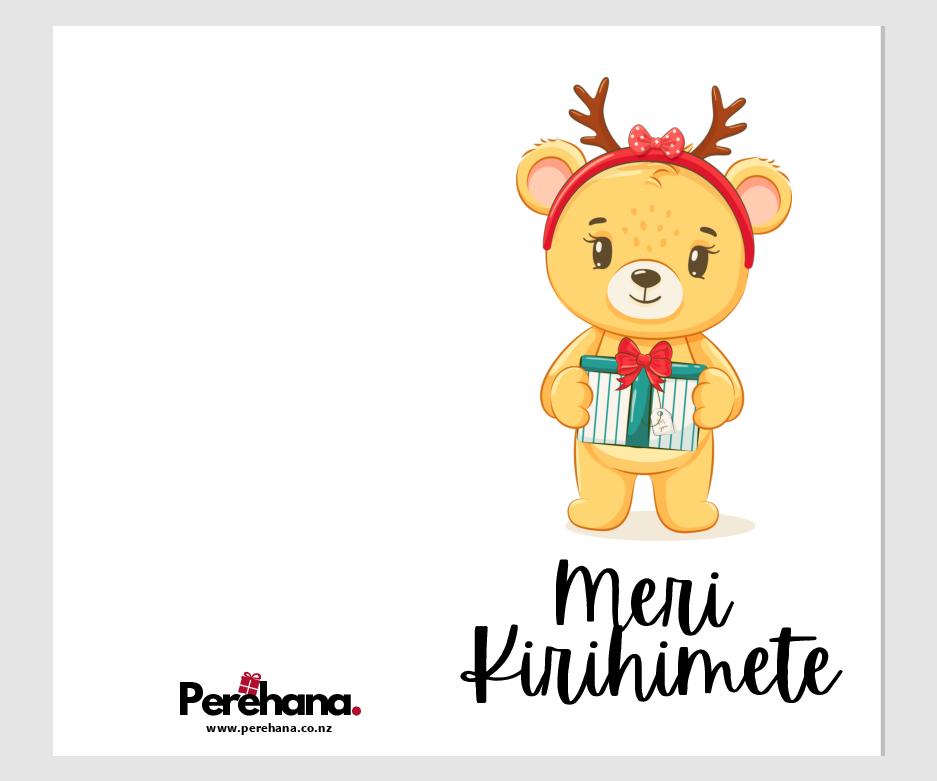 Meri Kirihimete Teddy Antlers