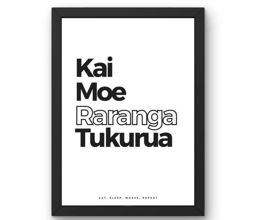 Kai, Moe, Raranga, Tukurua
