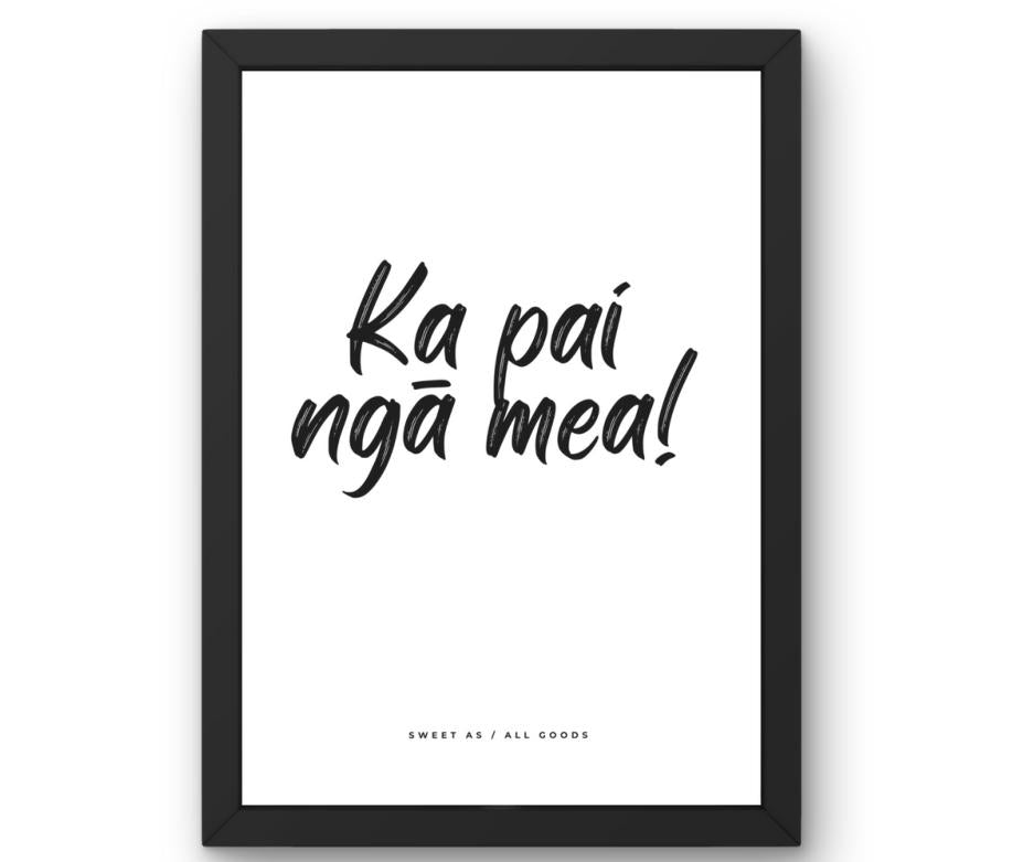 Ka pai ngā mea!