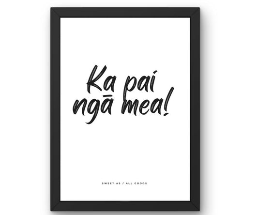 Ka pai ngā mea!