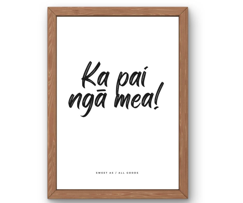 Ka pai ngā mea!