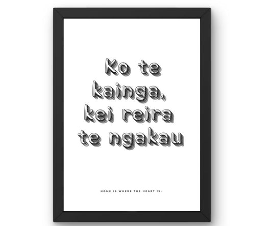 Ko te kāinga, kei reira te ngākau