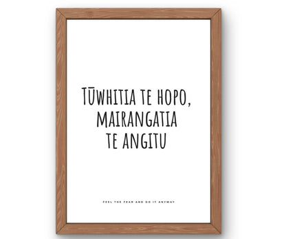 Tūwhitia te Hopo, Mairangatia te Angitu