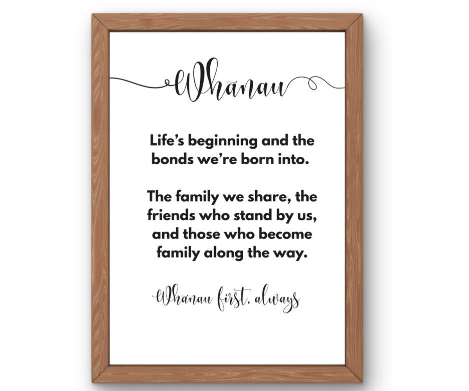 Whānau (Whānau first Always!)