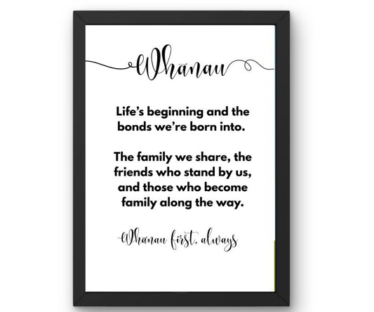 Whānau (Whānau first Always!)