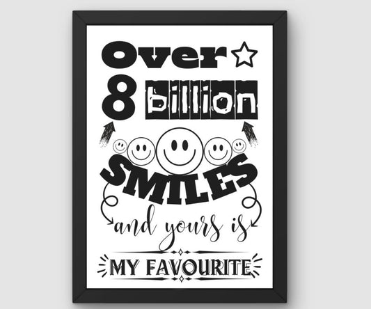 Over 8 Billion Smiles